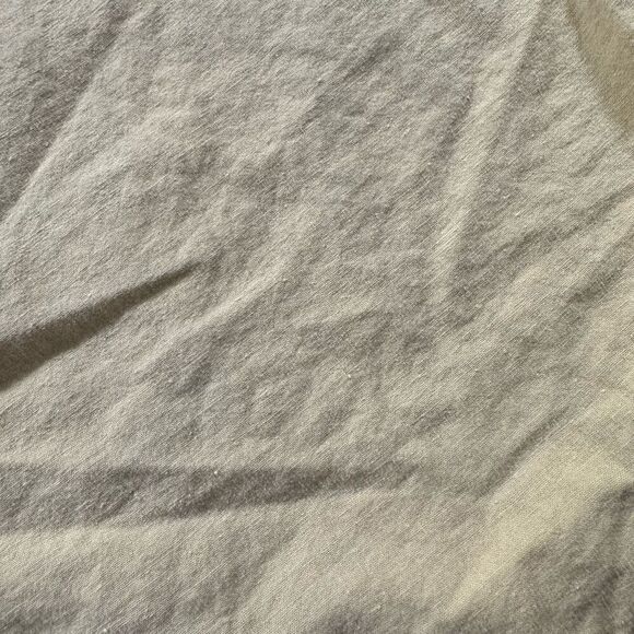 Zara Button Up Collared Shirt Yellow Color Size Small Essential Preppy Used - Picture 3 of 11